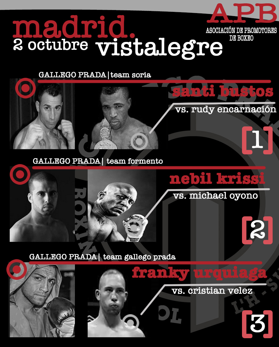 Primera velada APB -Madrid