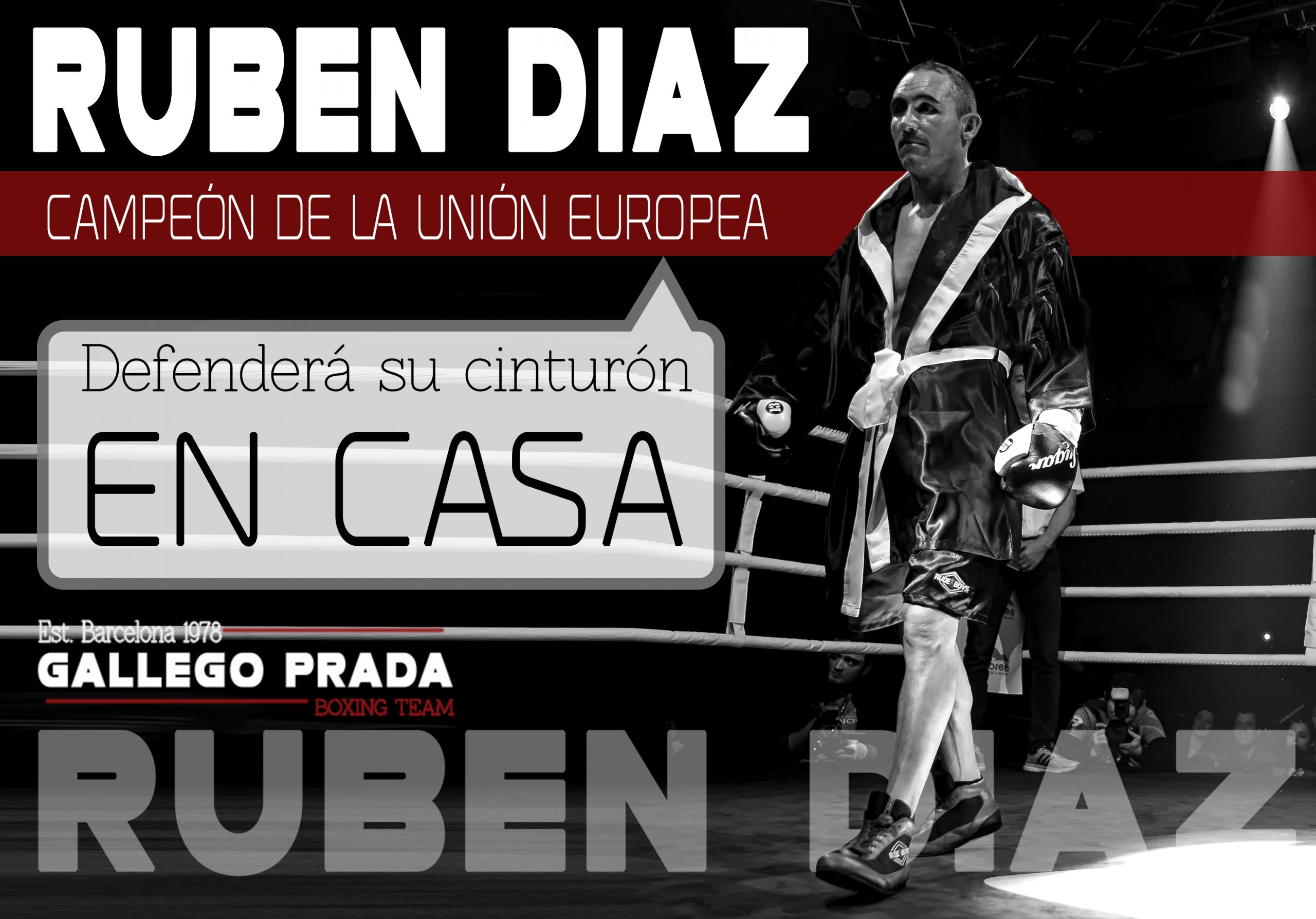 Rubén Díaz defenderá en casa