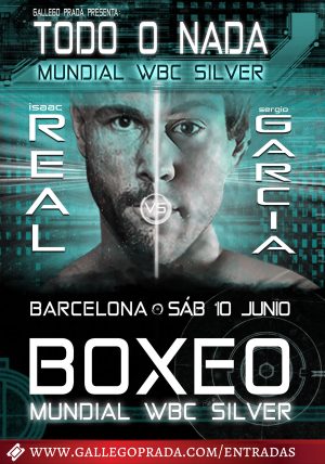 Cartel Todo o Nada Velada Boxeo Barcelona