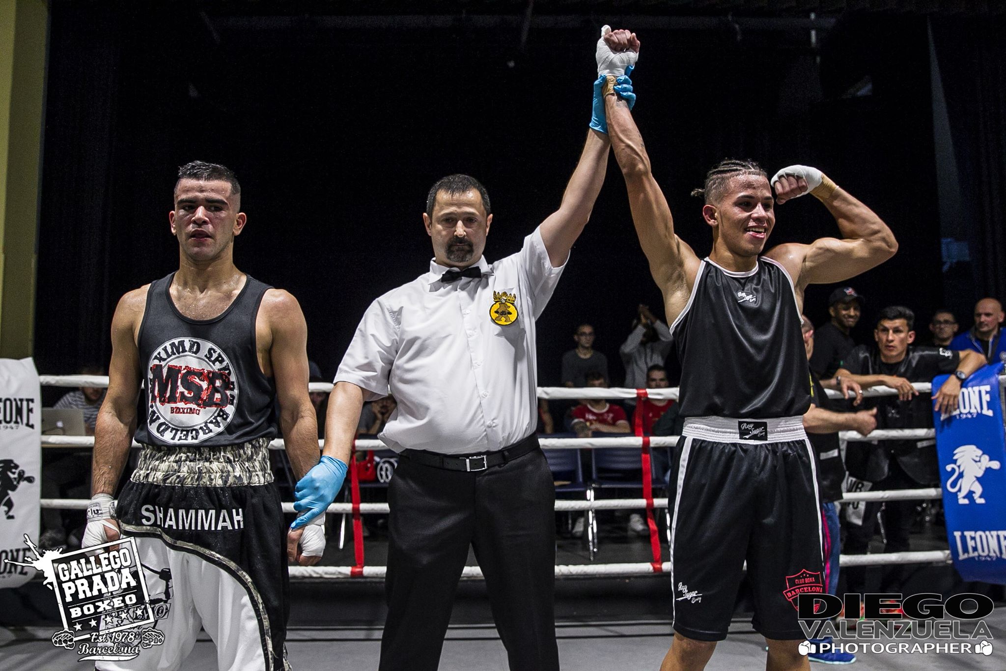 - Junio Ramírez (Club Boxeo Barcelona) venció a Alonso Gutiérrez (Maximo Sport)