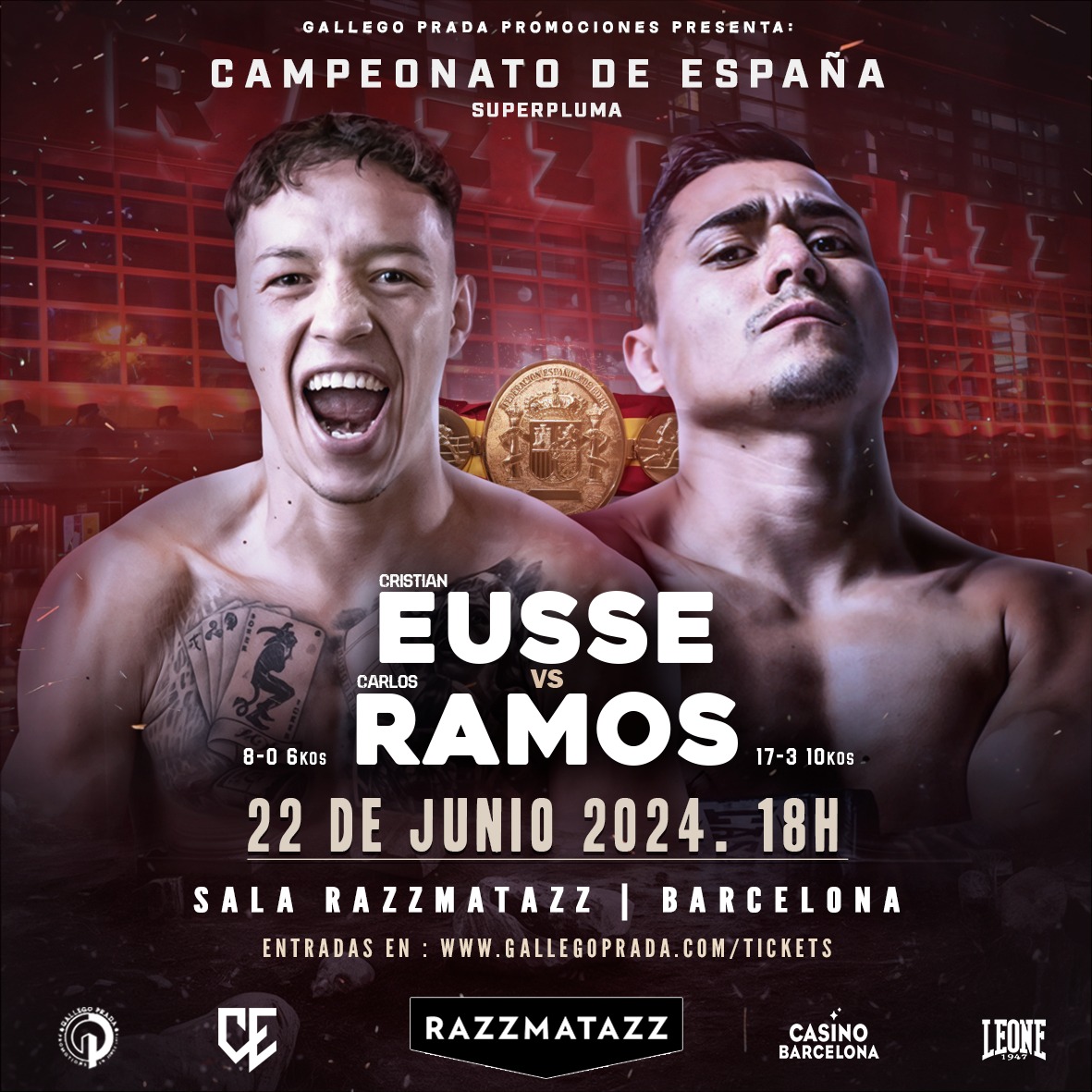 Campeonato de España Eusse vs Ramos